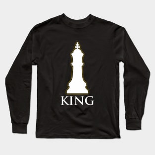 King chess piece chess game Long Sleeve T-Shirt